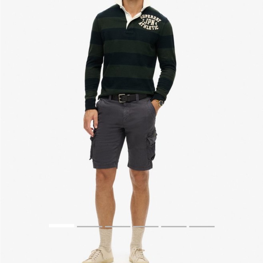 Superdry Men's Navy Core Cargo Shorts